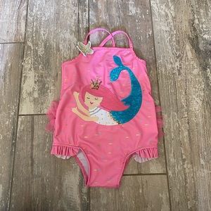 Mud Pie size 3 mermaid tutu swim suit